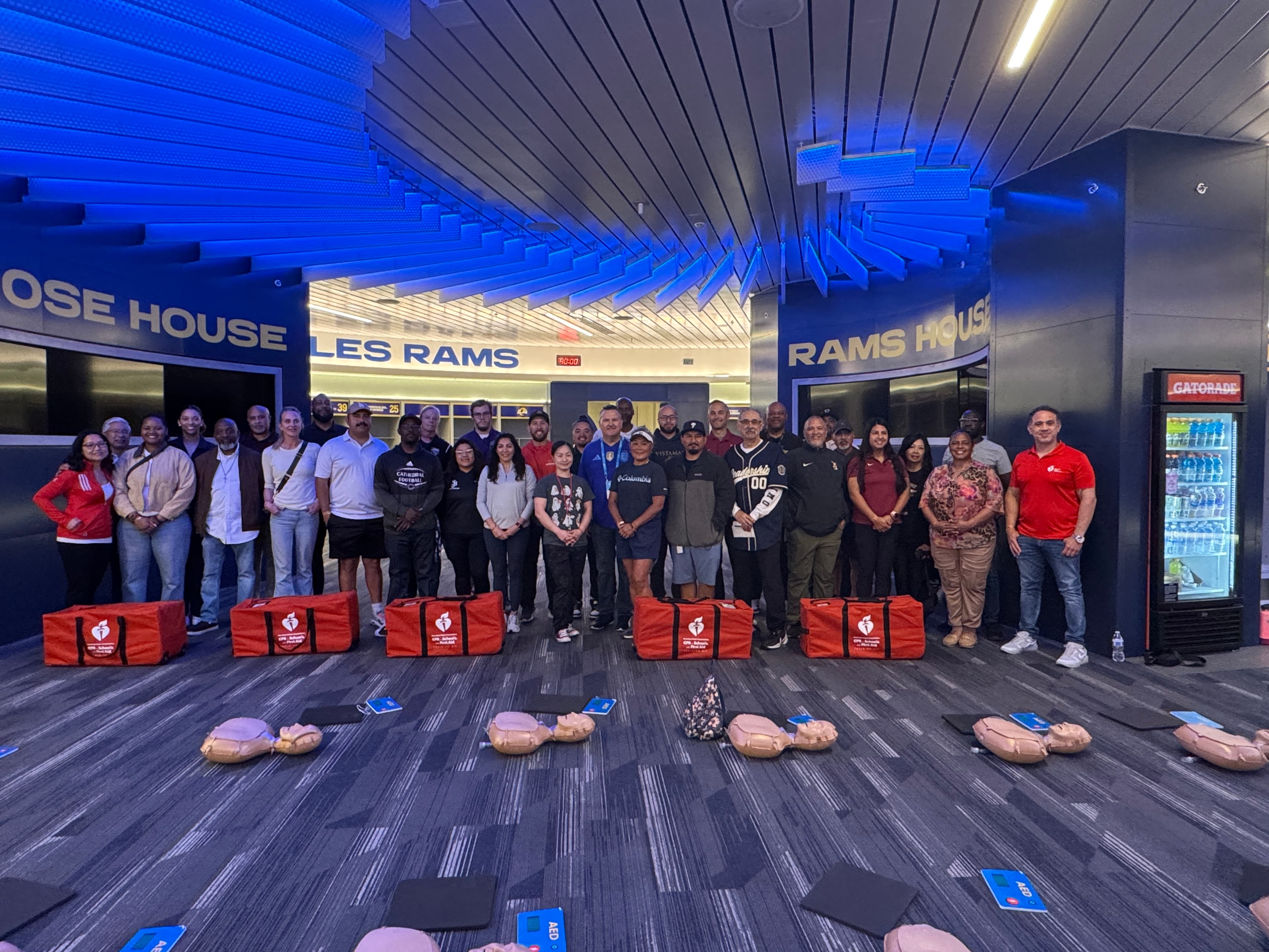 Los Angeles Rams and American Heart Association Partner to Provide CPR Training to Local Schools