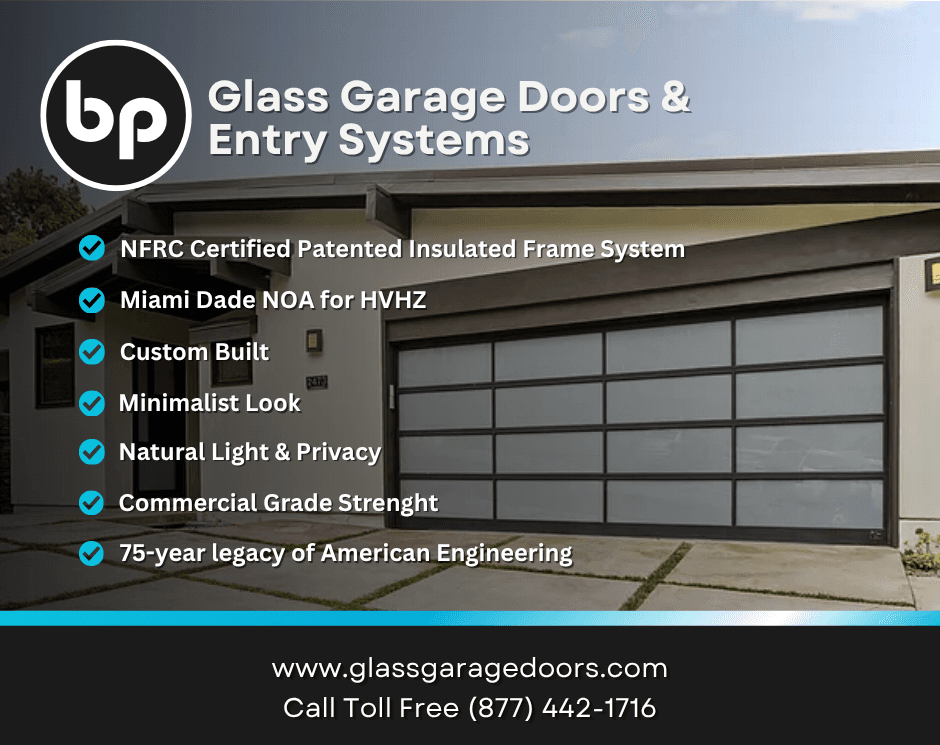 bp Glass Garage Doors Issues Advisory on Frameless Overhead Systems, Citing Safety and Code Risks