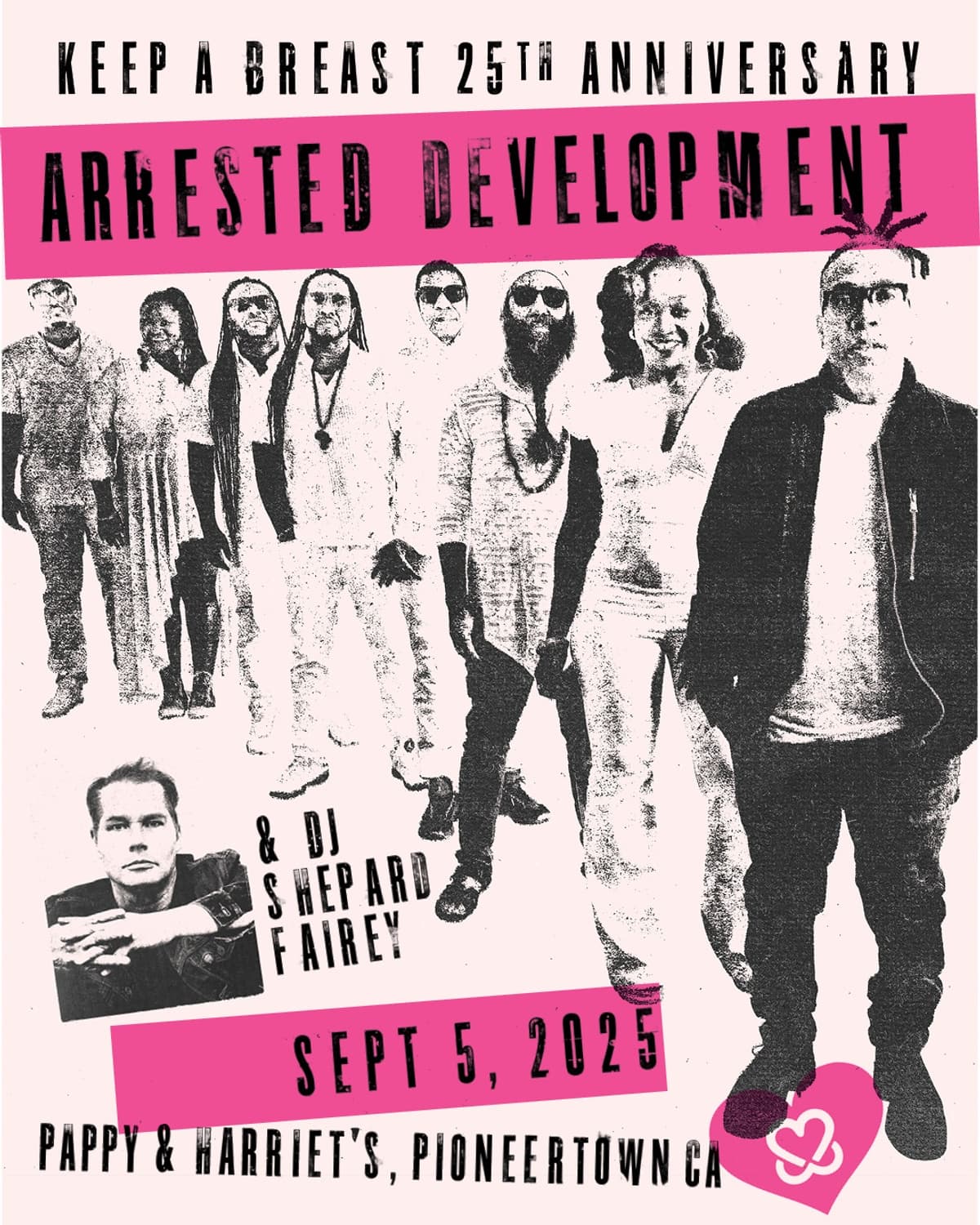 Keep A Breast Foundation Marks 25 Years with Anniversary Event Featuring Arrested Development and Shepard Fairey