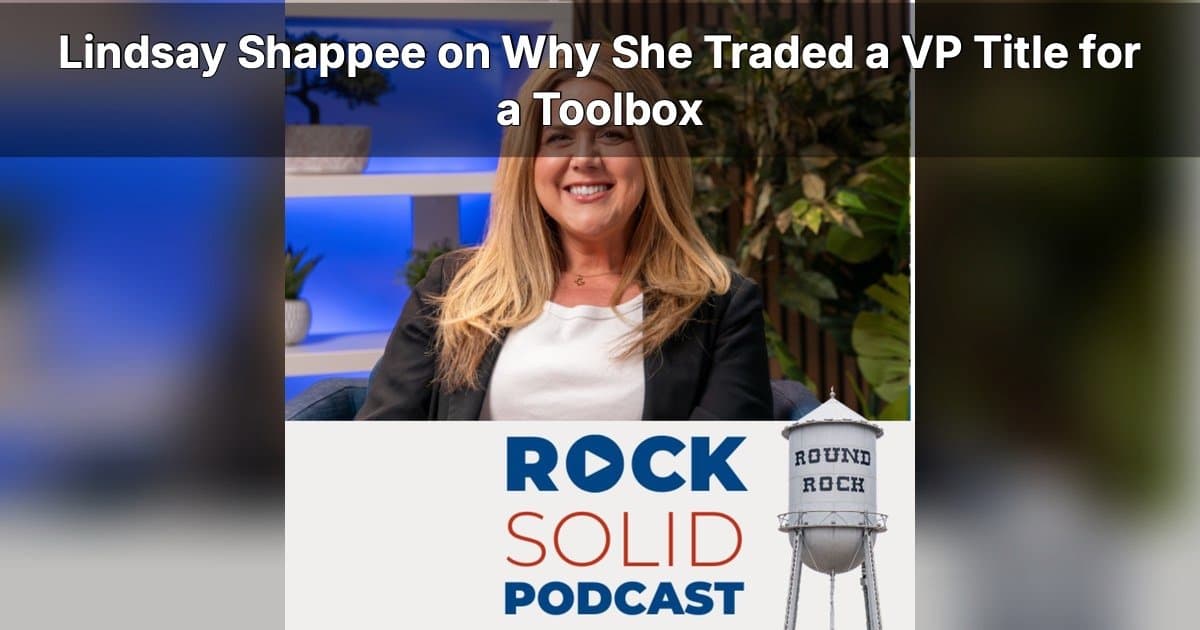 From Wall Street to Roofing: Lindsay Shappee's Pivot to Community-Focused Entrepreneurship
