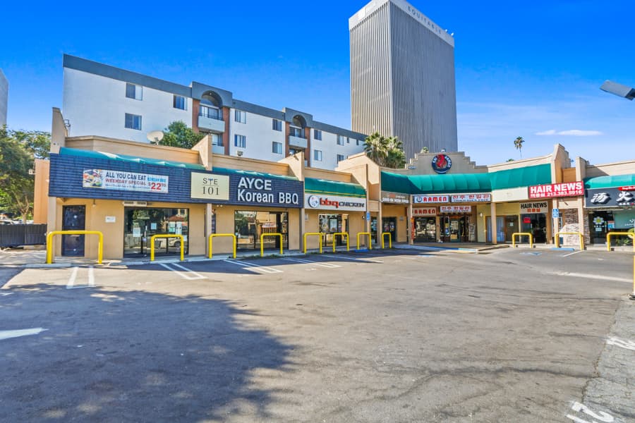 Partial Interest Sale of Kenmore Plaza Highlights Koreatown's Commercial Real Estate Appeal