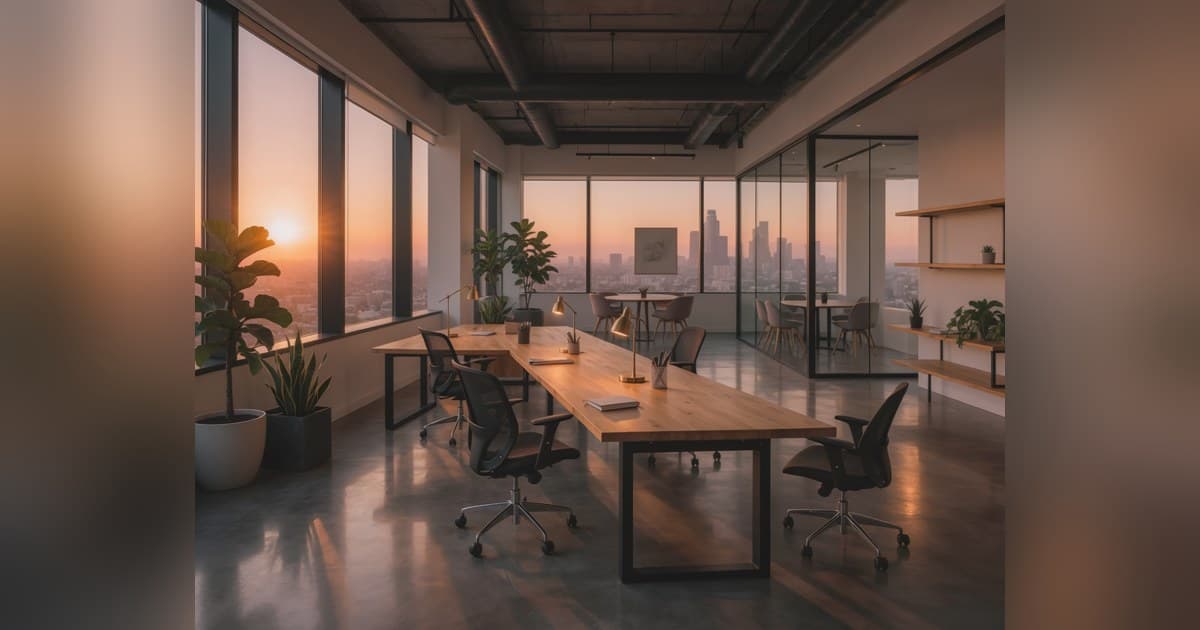 Coworking Evolves Beyond Open Desks as Los Angeles Flex Space Market Matures