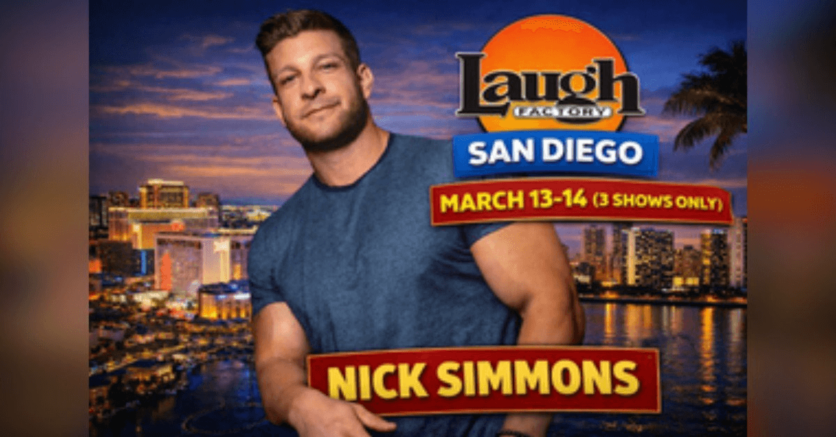 Comedian Nick Simmons to Headline San Diego Shows at The Laugh Factory