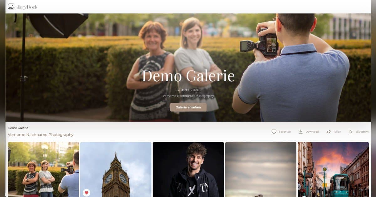 GalleryDock Brings Website-Embedded Client Galleries to International Photographers