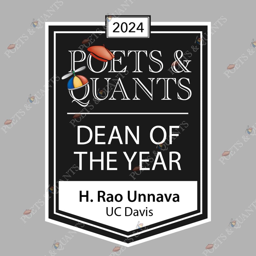 UC Davis Business School Dean Named Poets&Quants' 2024 Dean of the Year for Transformative Leadership