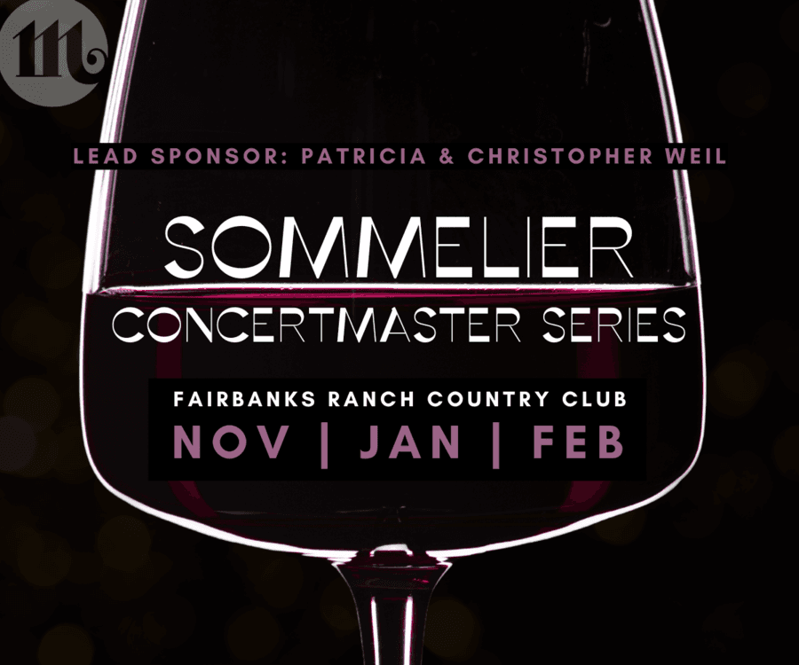 Mainly Mozart Launches Innovative Chamber Music Series Pairing Concertmasters with Sommeliers